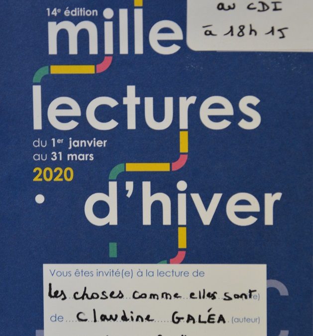 Mille lectures d’hiver