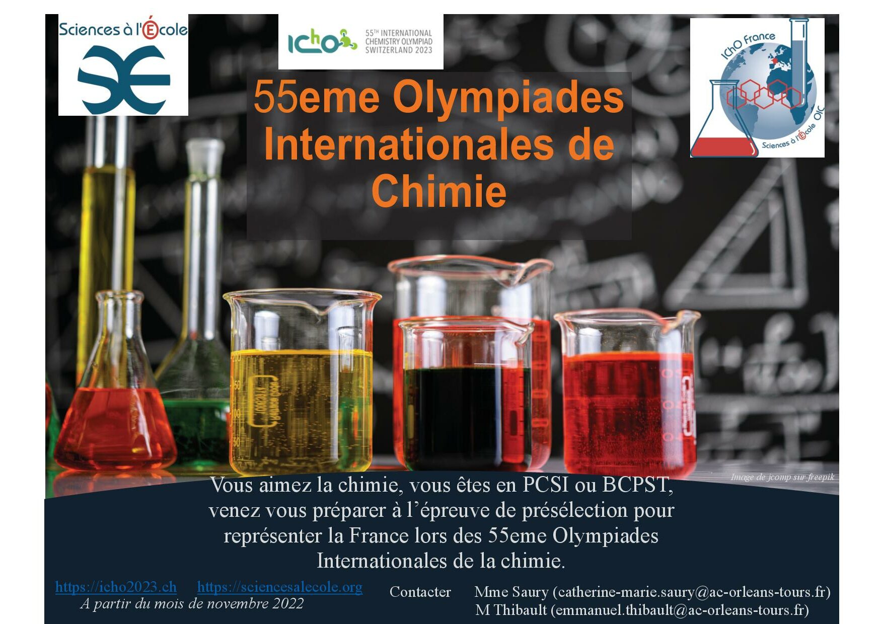Olympiades internationales de la chimie Lycée Descartes — free download