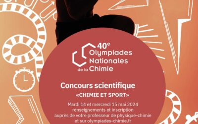 40èmes olympiades nationales de la chimie