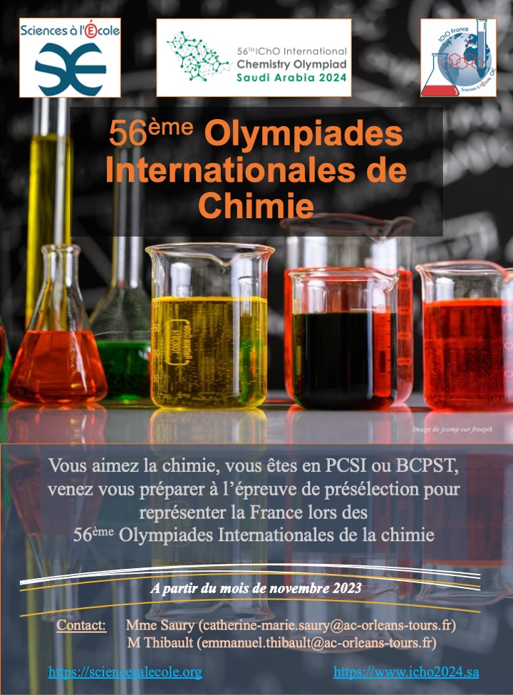 Olympiades internationales de la chimie Lycée Descartes — free download